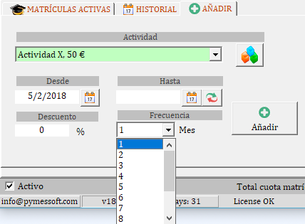 frecuencia